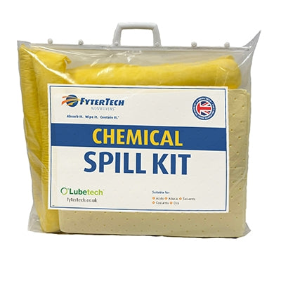 50 Ltr Chemical Spill Kit - Clip Closed Bag | Lekavarnarsett / Uppsogssett