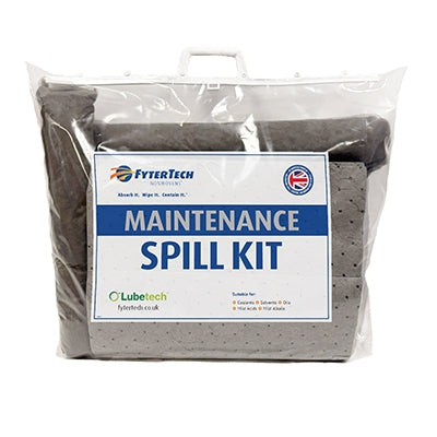 50 Ltr Maintenance Spill Kit - Clip Closed Bag | Lekavarnarsett / Uppsogssett