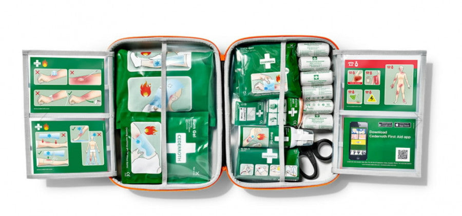 Bruna sjúkrataska - Fyrsta hjálp