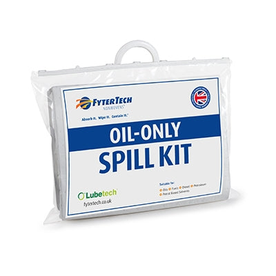15 Ltr Oil Only Spill Kit - Clip Closed Bag | Lekavarnarsett / Uppsogssett