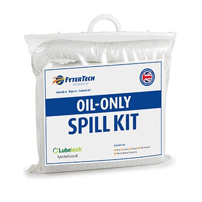 30 Ltr Oil Only Spill Kit - Clip Closed Bag | Lekavarnarsett / Uppsogssett