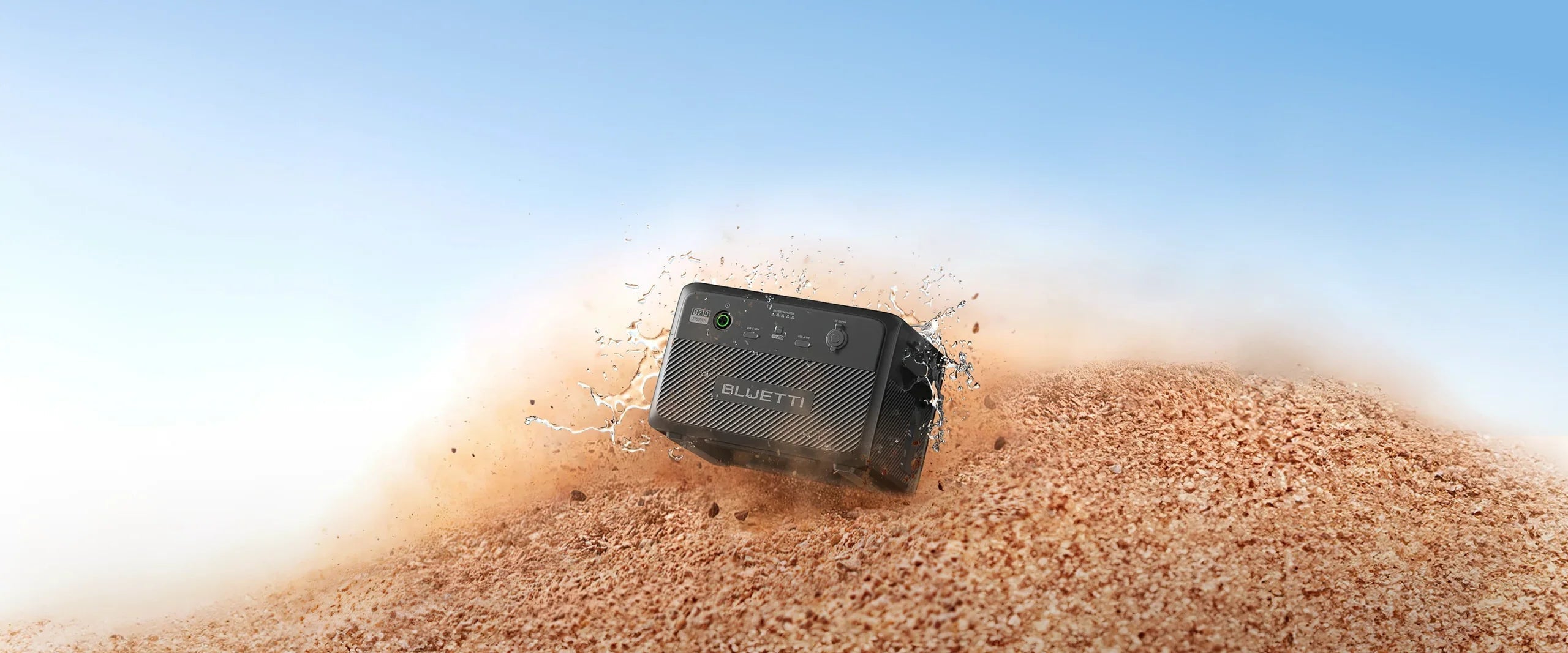 BLUETTI B210P ORKUBANKI - STÆKKUN - VATNSVARINN - IP65