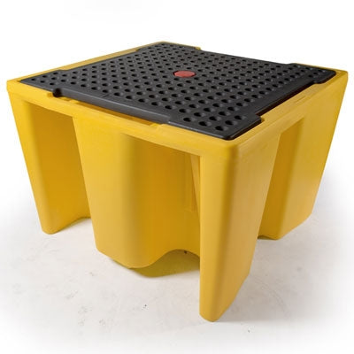 Single IBC Polyethylene Pallet with grating | Lekalokun