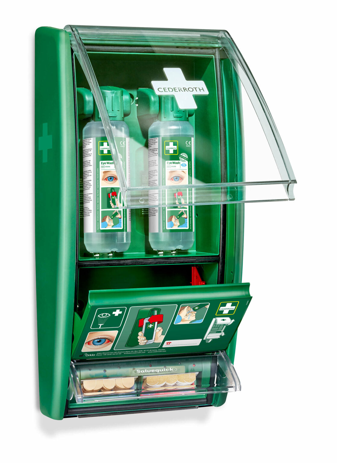 Fyrsta hjálp - Augnskolstöð