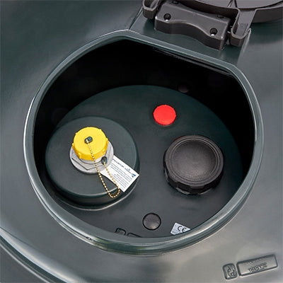 Vertical 1230ltr bunded oil storage tank | Efnavörutankar og tunnur