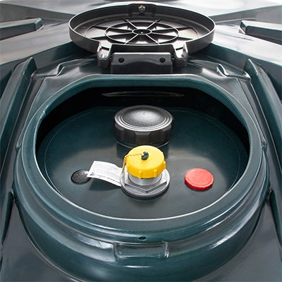 Vertical 9200ltr bunded oil storage tank | Efnavörutankar og tunnur