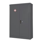 CoSHH Security Cupboard - Inc. 3 Shelves - (h) 1800mm | Efnavöruskápar