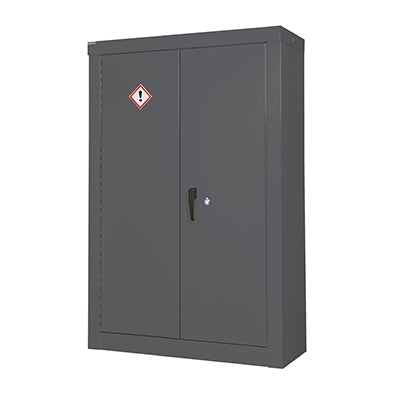 CoSHH Security Cupboard - Inc. 3 Shelves - (h) 1800mm | Efnavöruskápar