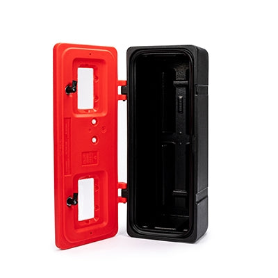 Fire extinguisher break-glass box 700 x 300 x 255mm | Efnavörgeymslur Stærri/úr stáli