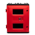 Fire extinguisher break-glass box 720 x 565 x 270mm | Efnavörgeymslur Stærri/úr stáli