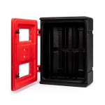 Fire extinguisher break-glass box 720 x 565 x 270mm | Efnavörgeymslur Stærri/úr stáli