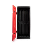 Fire extinguisher break-glass box 950 x 425 x 280mm | Efnavörgeymslur Stærri/úr stáli