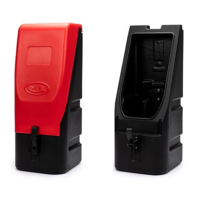 Fire extinguisher box front loader 680 x 260 x 280mm | Efnavörgeymslur Stærri/úr stáli