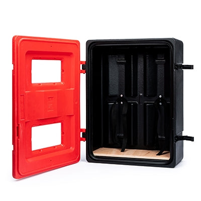 Fire extinguisher box front loader 720 x 585 x 270mm | Skápar og standar fyrir slökkvitæki