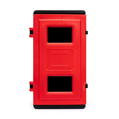 Fire extinguisher box front loader 730 x 435 x 290mm | Efnavörgeymslur Stærri/úr stáli