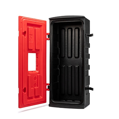 Fire extinguisher box front loader 950 x 445 x 280mm | Skápar og standar fyrir slökkvitæki