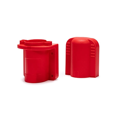 Fire extinguisher box top loader 415 x 210 x 145mm | Efnavörgeymslur Stærri/úr stáli