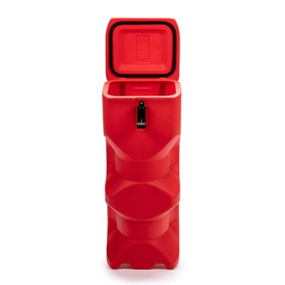 Fire extinguisher box top loader 640 x 250 x 270mm Red | Skápar og standar fyrir slökkvitæki