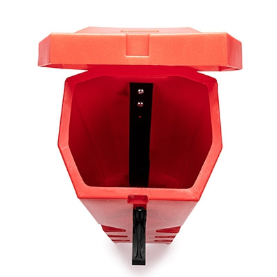 Fire extinguisher box top loader 750 x 310 x 320mm Red | Skápar og standar fyrir slökkvitæki
