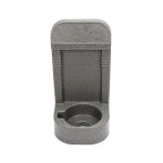 Fire extinguisher stand single 620 x 310 x 265mm Grey | Efnavörgeymslur Stærri/úr stáli