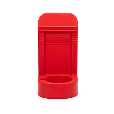Fire extinguisher stand single 620 x 310 x 265mm Red | Efnavörgeymslur Stærri/úr stáli