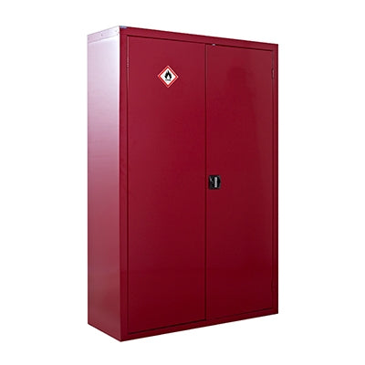 Flammable Liquid Cupboard - Inc. 3 Shelves - (h) 1800mm | Efnavöruskápar