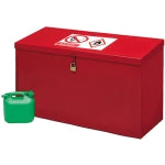 Flammable Liquid Cupboard Floor Chest - (h) 610 x (w) 1170mm | Efnavöruskápar