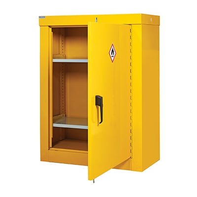 Hazardous Security Cupboard - Inc. 2 Shelves - (h) 1200mm | Efnavöruskápar