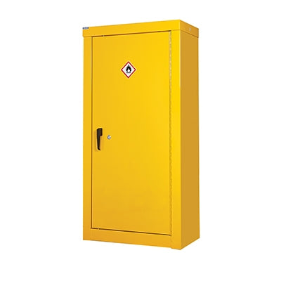 Hazardous Security Cupboard - Inc. 3 Shelves - (h) 1800mm | Efnavöruskápar