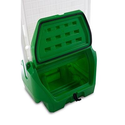 SitePoint mobile display and storage unit Green | Efnavöru geymslur