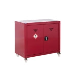 Pesticide & Agrochem Mobile Cupboard - Inc. 1 Shelf | Efnavöruskápar