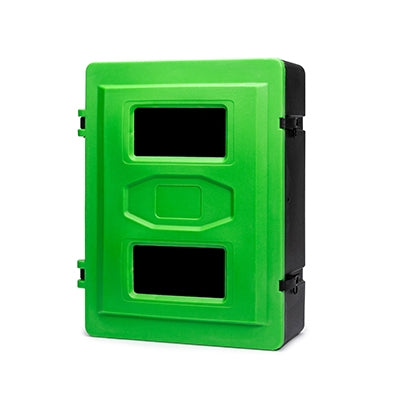 Safety box front loader toggle latch 720 x 585 x 270mm | Skápar og standar fyrir slökkvitæki