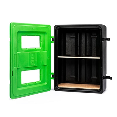 Safety box front loader toggle latch 720 x 585 x 270mm | Efnavörgeymslur Stærri/úr stáli