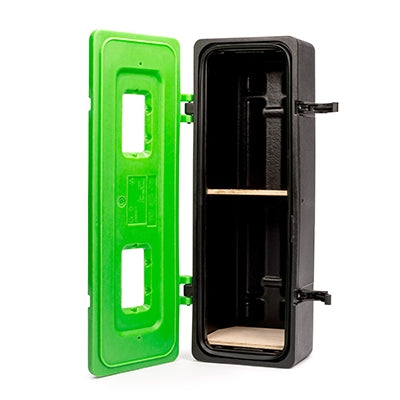 Safety box front loader toggle latch 830 x 330 x 265mm | Efnavörgeymslur Stærri/úr stáli