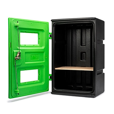 Safety box front loader T-handle 850x 565 x 375mm | Efnavörgeymslur Stærri/úr stáli