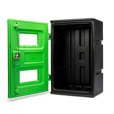 Safety box front loader T-handle 850x 565 x 375mm | Efnavörgeymslur Stærri/úr stáli