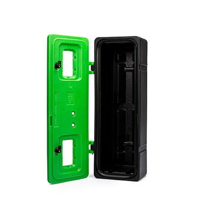 Safety box front loader break-glass 830 x 310 x 265mm | Efnavörgeymslur Stærri/úr stáli