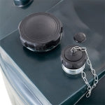 Vertical 1340ltr single skin oil storage tank | Efnavörutankar og tunnur