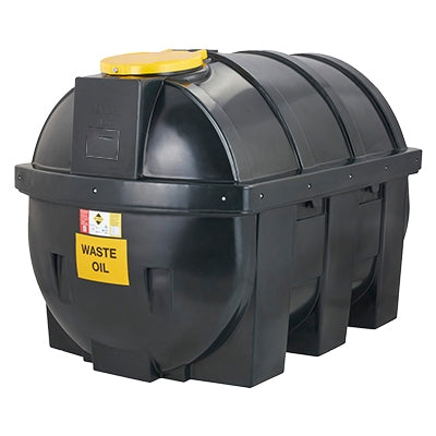 Horizontal 1800ltr waste oil well | Efnavörutankar og tunnur