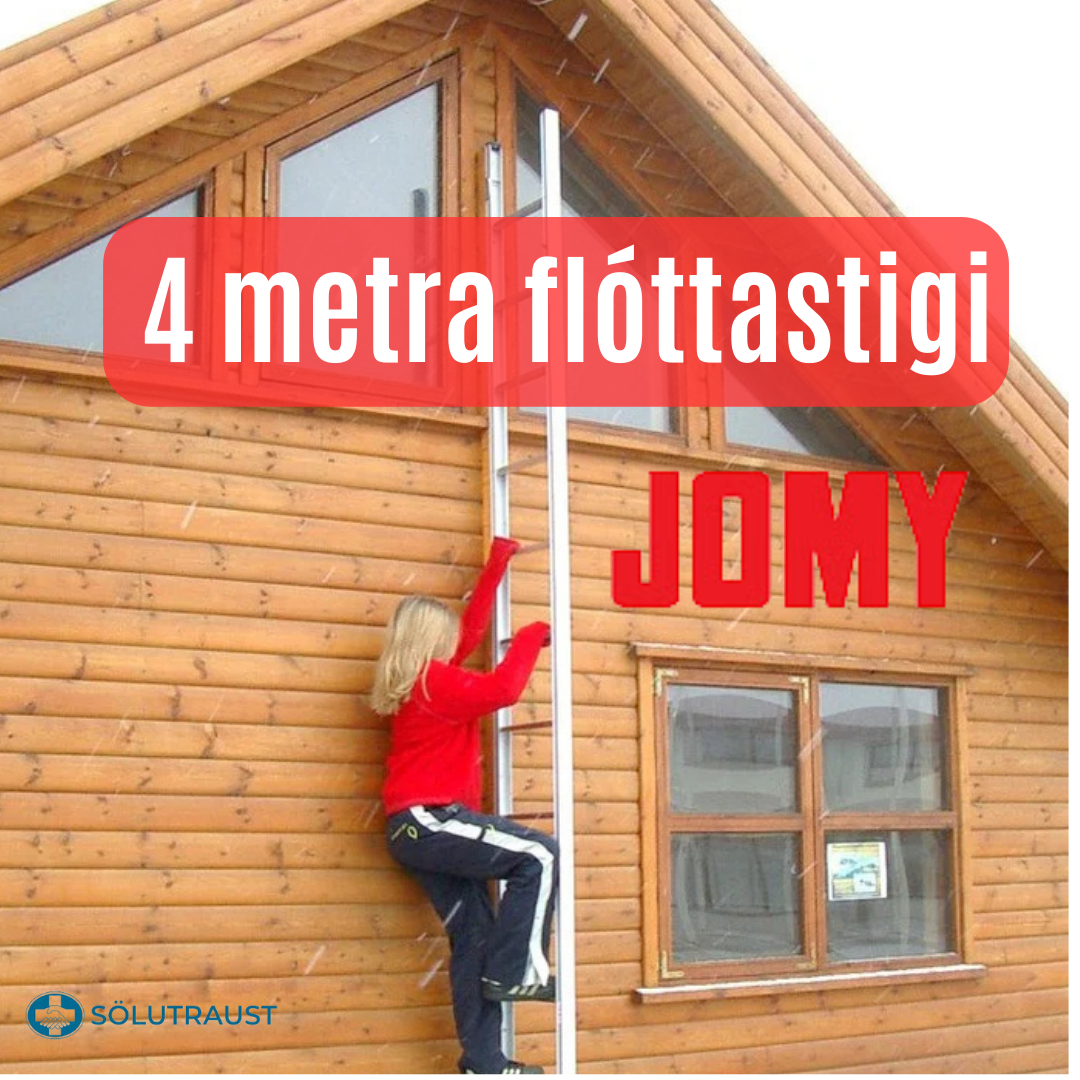 4 metra JOMY flóttastigi / fellistigi