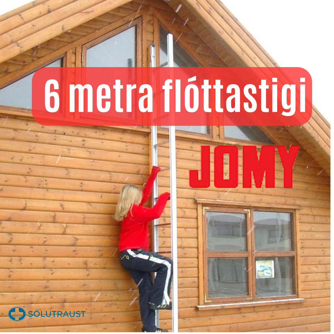 6 metra JOMY flóttastigi / fellistigi