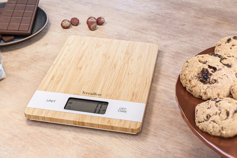 Eldhúsvog úr náttúrulegu bambus - Terrallion Bamboo USB C