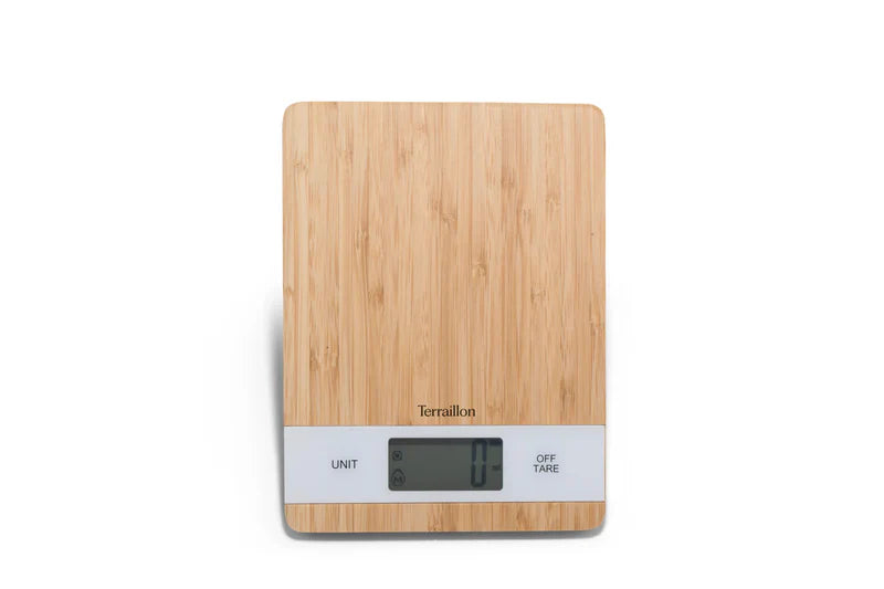 Eldhúsvog úr náttúrulegu bambus - Terrallion Bamboo USB C