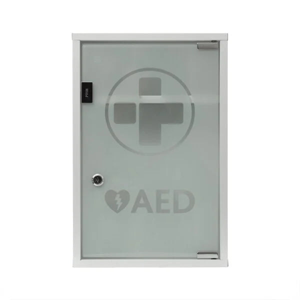 Skápur fyrir hjartastuðtæki