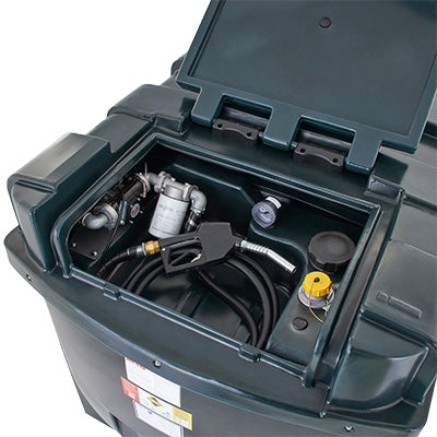Horizontal 2500ltr diesel dispenser tank | Efnavörutankar og tunnur