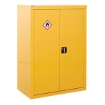 Hazardous Cupboard - Inc. 2 Shelves - (h) 1200 x (w) 900mm | Efnavöruskápar