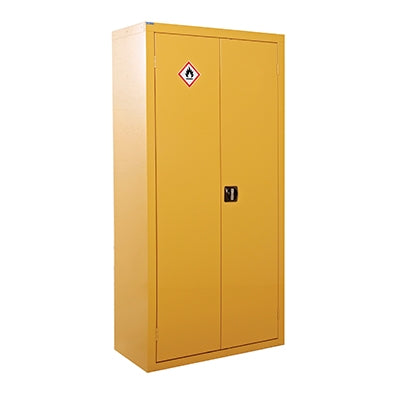 Hazardous Cupboard - Inc. 3 Shelves - (h) 1800 x (w) 900mm | Efnavöruskápar