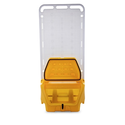 SitePoint mobile display and storage unit Yellow | Efnavöru geymslur