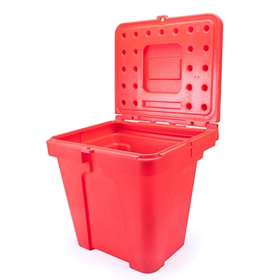 Small static storage box 110ltr Red | Efnavöru geymslur